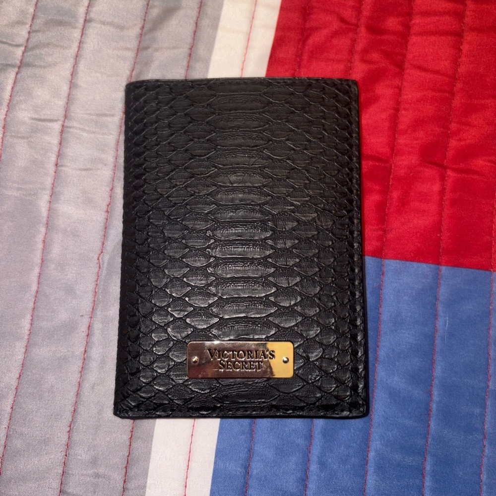 Victoria's Secret Black passport holder
